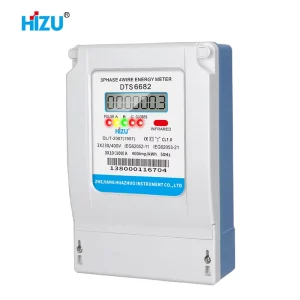 Customizable Wall Mounted Three Phase Energy Meter with RS485 MODBUS RTU for Rural Grid