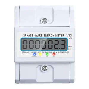 Customized 4P Three-Phase Electronic Energy Meter with Communication