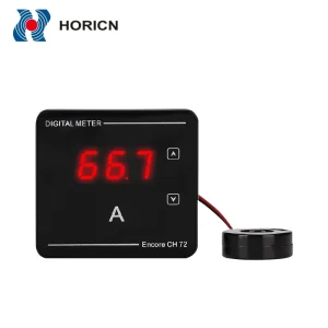 Customized 667A Single-Phase Energy Meter with Digital Display 230V AC Voltmeter Ammeter