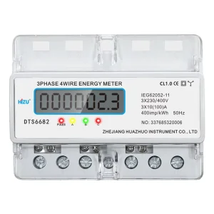 Customized 7P Three-Phase Electronic Energy Meter with Communication