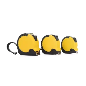 Customized Color ABS Steel 3M 5M Portable Steel Measure Tape with Belt Clip