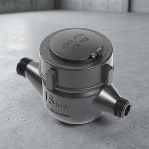 Customized DN15/20 Plastic R80/100/160 Wet Type Mechanical Multi Jet Water Meter
