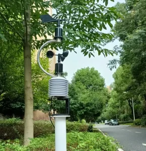 Customized Gsa CO2 CO NO2 SO2 O3 Temp Humi Pressure Anemometer Wind Speed Direction Meteorologically Weather Station Sensor