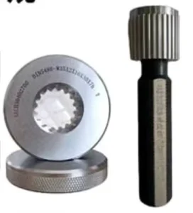 Customized High Accuracy GCr15 Spline Plug Gauge and Ring Gauge Factory