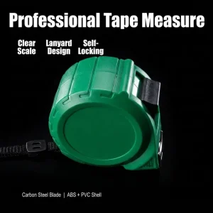 Customized Professional Retractable Metric Carbon Steel Rolling Tape Measure Stand Security Industrial Thick Tape