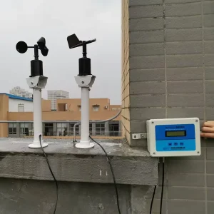 Customized Support Industrial Speed Measuring Instrument Tower Crane Wind Data Logger Meteorological Weather Station IP66