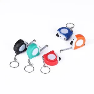 Customized Tape Measure Small 1M Tape Measure with Keychain