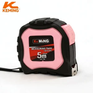 Cute Pink Women Tape Measure Retractable 5 Meter ABS Tape Measure with CM INCH Scale