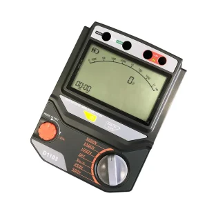 D1103 5kV Insulation Resistance Tester 250V 5000V PI DAR 1.4kg Auto Discharge Insulation Resistance Tester for Substation