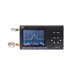 D1828 SA6 35-6200 MHz Portable Digital Spectrum Analyzer with 3.2 LCD Display Signal Generator