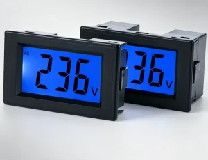 D85-120 Digital LCD Display AC Power Voltmeter Color Screen Voltage Detection Meter 120 Voltmeter