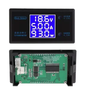 DC 0 50V 12V 24V 36V 5A 250W LCD Digital Voltmeter Ammeter Wattmeter Voltage Current Power Meter Volt Detector Tester Monitor