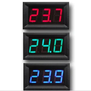 DC 100V 10A Voltmeter Ammeter Blue Red LED Amp Dual Digital Volt Meter Gauge 4.5V to 30V Voltmeter Voltage Meter