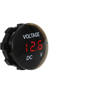 DC 12V 24V Digital Panel Voltmeter Voltage Meter Tester Led Display For Car Auto Motorcycle Boat ATV Truck Refit Accessories