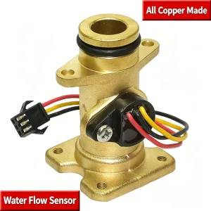 DC 3V 5V Hall Effect Plastic Water Flow Sensor Speed Sensing Household Gas Water Heater Parts LPG Natural Gas Compatible
