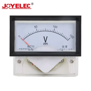 DC Analog Voltage Voltmeter Gauge Panel Volt Meter 85C17-V 1V 2V 3V 5V 10V 20V 30V 50V 100V 150V 250V 300V 500V 1000V