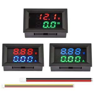 DC Voltage Current Power Temperature Measuring Instrument Three-digit Display Head DC0-100V 10A/50A/100A