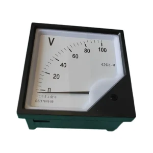 DC Voltmeter Pointer Ammeter Instrument 42C3-V DC Digital Electricity Meter