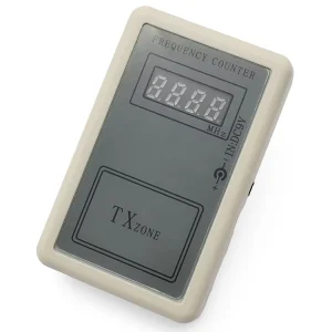 DC7.5V-10V Remote Control Wireless Frequency Meter Counter for Car Auto Key Detector Cymometer Power Supply Cable