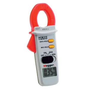 DCM310/DCM320 Digital Clamp Meters 400A AC Tester with Insulation 580 Hours Battery Life 1 Year Warranty