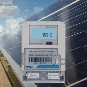 DCM3366Q Solar Panels Power DC Single Measurement Energy Meters Accuracy 0.5 RS485 LCD Display Bidirectional Electric Meter