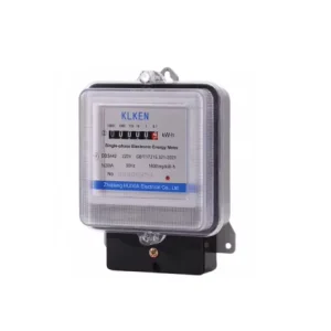 DDS Single Phase Electricity Meter Class 1.0 Digital Display for Home Power Usage Tracking Billing System 20A