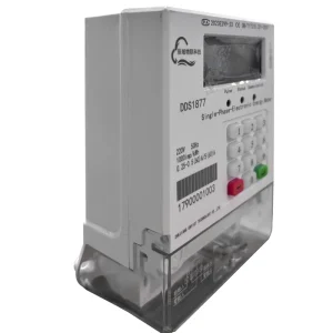 DDS1877 Single Phase Prepaid Energy Meter with Keyboard Code Access