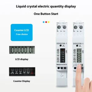 DDS238-1 Single-Phase Electric Meter Total Energy Measurement Export Meter
