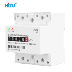 DDS6682 Customizable 4P Single Phase Mechanical LCD Display Energy Meter Class 1.0 Accuracy Sealed Terminal