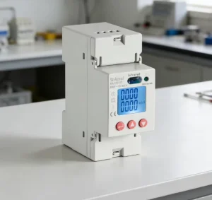 DDSD1352 CT Single Phase Din Rail Mounted Digital Energy Meter Modbus RTU Communication Power Monitoring Energy Management