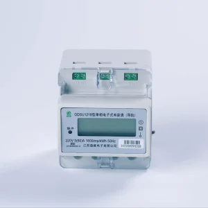 DDSU1218 Single-phase Rail-mounted Prepaid WiFi/4G Smart Energy Meters with Free System RS485 Communication LCD Display