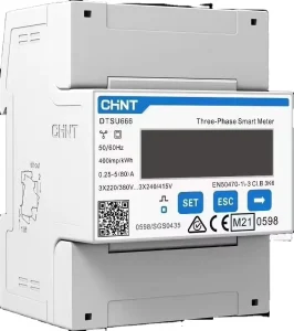 DDSU666 DTSU666 Three Phase RS485 Deye Din Rail Smart Meter Energy Meters Solar Accessory CE RoHS Certified Accuracy Class I