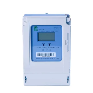DDZY1218 Three-Phase Smart Energy Meter Prepaid Electric Meter with Online IC Card Payment System Energy Saving Product