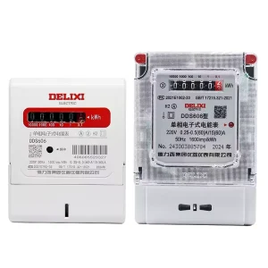 DELIXI DDS606 High Precision 2.0 Accuracy Single Phase Power Meter 220V 10 40A Household Industrial Digital Electricity Meter