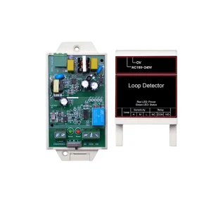 DG001 Coil Type Vehicle Detector Parking Lot Access Control System AC100-240V 1-way Vehicle Toll Station Fence Control