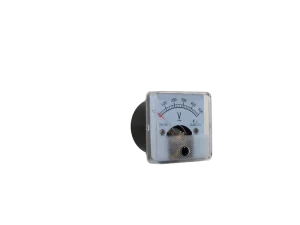 DH 50 Analog AC Voltmeter 0 500V Direct Connect 2.5 Accuracy Class Mini Panel Mount Pointer Voltage Meter for Distribution Box