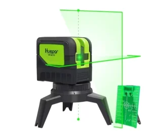 DIY CROSS 9211G LINE GREEN BEAM LASER LEVEL WITH 2 DOTS SELF LEVELING