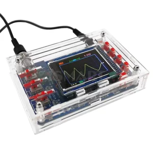 DIY Digital Oscilloscope Electronic Kit with 2.4-inch HD Display Compatible with STM32F103C8T6 DIY Soldering Kit Electronic 3.3V