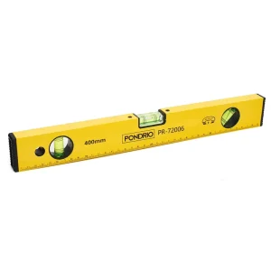 DIY Grade 50cm Strong Magnetic Aluminum Alloy Spirit Level 45 Emission Angle 1 Place Magnet +/-10mm Accuracy 0-5m