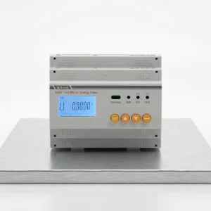 DJSF1352 RN 6 S DIN Rail DC Energy Meter with Shunt DC 1500V 0.5 Accuracy Modbus Rtu for Battery System Base Station