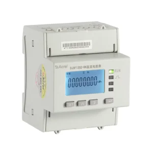 DJSF1352-RN/K Din Rail Installed 2DI/2DO DC Energy Meter for Solar Base Station EV Charging Pile