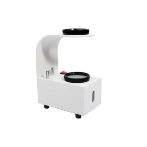 DK91008 A Durable Desktop Polariscope Rotating Polarizing Filters Professional Equipment for Gemstone Refraction Analysis