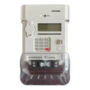 DLMS STS Single Phase Keypad Prepaid Energy Meter 230V 5(60)A Holiday Mode Anti Theft Detection