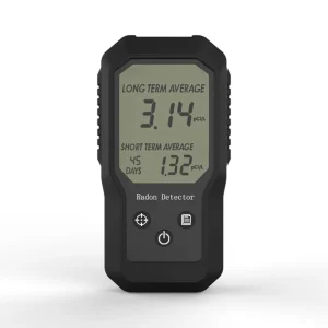 DM120A Radon Detector Portable Radon Gas Monitor with Long Short Term Average Display 0 270pCi/L Home Radon Tester