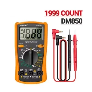 DM850 1999 Counts Digital Multimeter Electric Professional Automatic AC/DC Voltage Tester Current Ohm Ammeter Detector Tools