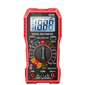 DM850 Digital Multimeter 1999 Count LCD Display Auto AC DC Voltage Tester Ohm Current Ammeter Detector Tool