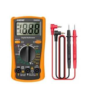 DM850 Digital Multimeter 1999 Counts Professional Automatic AC DC Votage Tester Current Ohm Ammeter Detector Tool