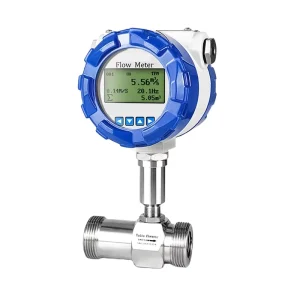 DN100 Flow Meter Digital LWQ Gas Liquid Sensor for Water Fuel Oil Hydraulic RS485 Turbine Air Flowmeter OEM
