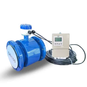 DN100 Flow Meter Pipe Sewage Electromagnetic Flow Meter