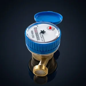 DN15 1/2 Inch Brass Body Dry Type Small Mechanical Single Jet Cold Water Meter